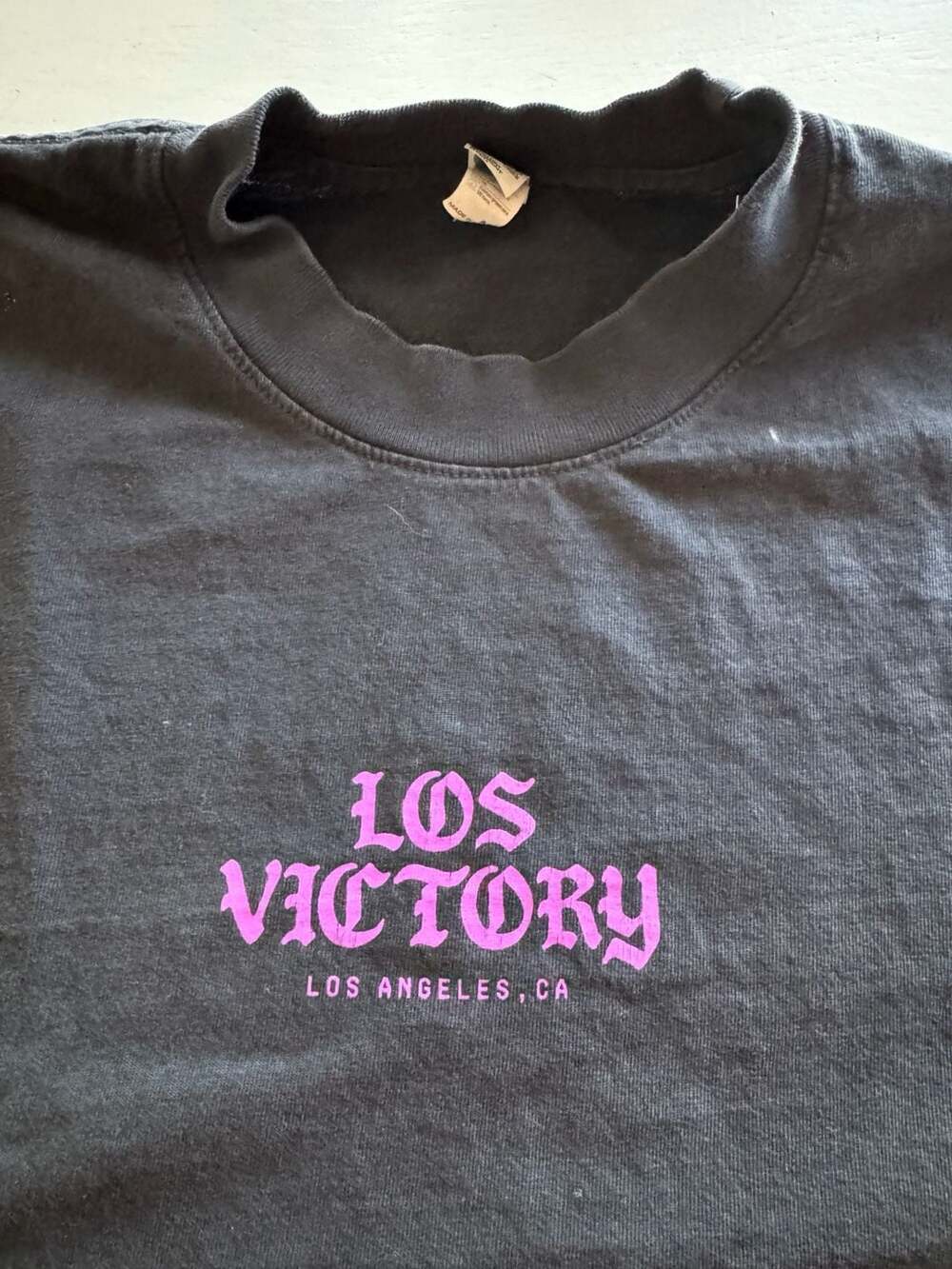 Los Victory Mamba League Invitational 3 Peat T-Shirt Med Kobe Bryant